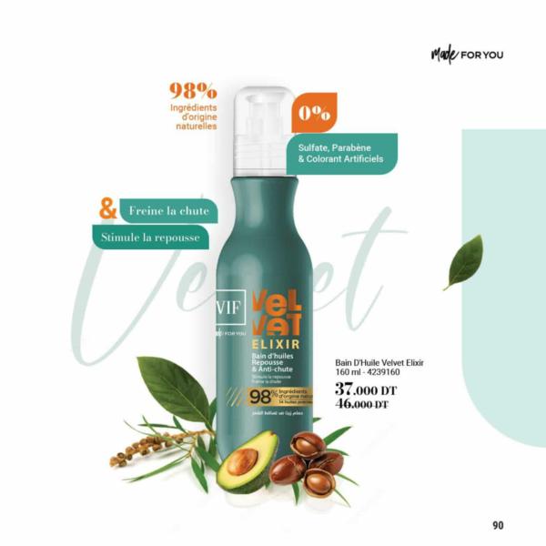 Bain d'huile Velvet Elixir