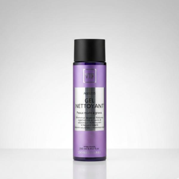 Gel nettoyant peaux mixte à grasse