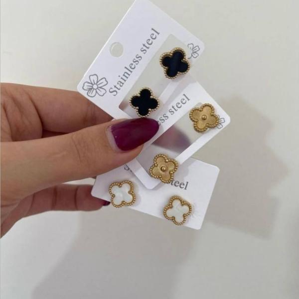 boucles d’oreilles acier inoxydable stainless steel