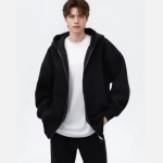 Hot Selling Plus Size Men's Hoodies Full Zip up Print Logo Hoodies for Man and Women